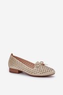 Baleriny Model Relabra ASA222-5 Gold - Step in style Step in style Baleriny Model Relabra ASA222-5 Gold - Step in style Step in style