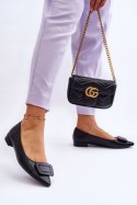 Baleriny Model Rivea 9533 Black - Step in style Step in style Baleriny Model Rivea 9533 Black - Step in style Step in style