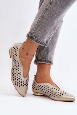 Baleriny Model Zazoo 2883/004 Gold - Step in style Step in style