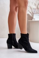 Botki Model Arabelline C-181 Black - Step in style Step in style Botki Model Arabelline C-181 Black - Step in style Step in style