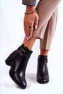 Botki Model Astrid BT604 Black - Step in style Step in style Botki Model Astrid BT604 Black - Step in style Step in style