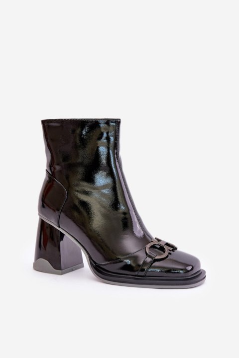 Botki Model DA MR880-021 Black - Step in style Step in style Botki Model DA MR880-021 Black - Step in style Step in style