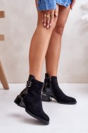Botki Model MR880-040 Black - Step in style Step in style