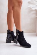 Botki Model MR880-040 Black - Step in style Step in style