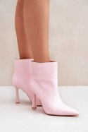 Botki Model Seliri C-288 Light Pink - Step in style Step in style Botki Model Seliri C-288 Light Pink - Step in style Step in style
