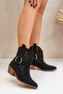 Botki Model Zazoo 2994/028 Black - Step in style Step in style Botki Model Zazoo 2994/028 Black - Step in style Step in style