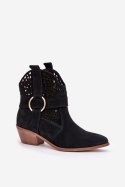 Botki Model Zazoo 2994/028 Black - Step in style Step in style Botki Model Zazoo 2994/028 Black - Step in style Step in style
