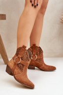 Botki Model Zazoo 2994/086 Camel - Step in style Step in style Botki Model Zazoo 2994/086 Camel - Step in style Step in style