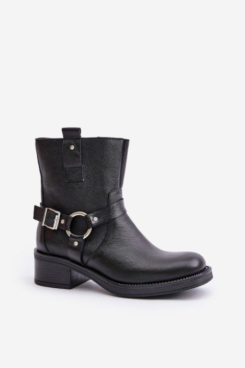 Botki Model Zazoo 60480 Black - Step in style Step in style Botki Model Zazoo 60480 Black - Step in style Step in style
