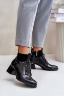 Botki Model Zazoo 60503 Black - Step in style Step in style Botki Model Zazoo 60503 Black - Step in style Step in style
