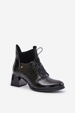 Botki Model Zazoo 60503 Black - Step in style Step in style
