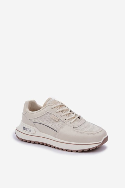 Buty Sportowe Model Big Star NN274A088 Light Beige - Step in style Step in style Buty Sportowe Model Big Star NN274A088 Light Beige - Step in style Step in style