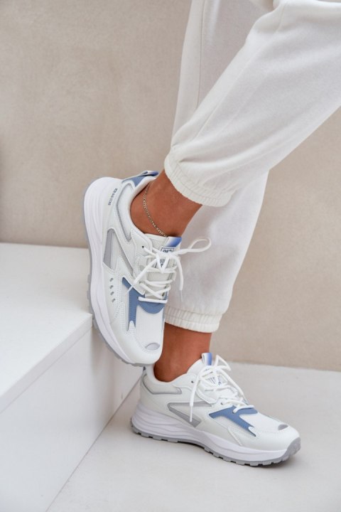 Buty Sportowe Model Big Star NN274A094 HI-POLY SYSTEM White/Blue - Step in style Step in style Buty Sportowe Model Big Star NN274A094 HI-POLY SYSTEM White/Blue - Step in style Step in style