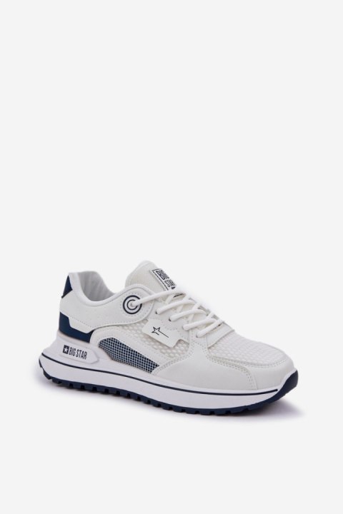 Buty Sportowe Model Big Star NN274A103 HI-POLY SYSTEM White/Navy - Step in style Step in style Buty Sportowe Model Big Star NN274A103 HI-POLY SYSTEM White/Navy - Step in style Step in style