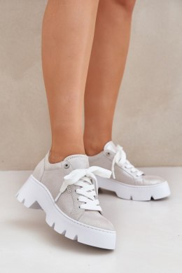 Buty Sportowe Model CheBello 4632 Silver - Step in style Step in style