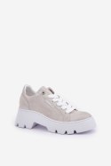 Buty Sportowe Model CheBello 4632 Silver - Step in style Step in style Buty Sportowe Model CheBello 4632 Silver - Step in style Step in style