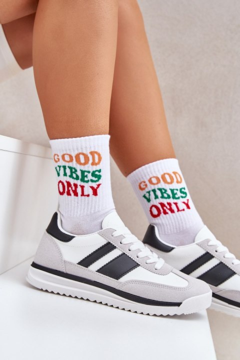 Buty Sportowe Model Galabis BL579P White - Step in style Step in style Buty Sportowe Model Galabis BL579P White - Step in style Step in style