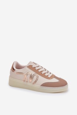 Buty Sportowe Model Iladira C2038-4 Gold/Beige - Step in style Step in style