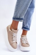 Buty Sportowe Model Lemar 10150 Beige - Step in style Step in style Buty Sportowe Model Lemar 10150 Beige - Step in style Step in style
