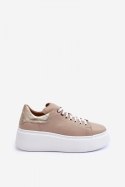 Buty Sportowe Model Lemar 10150 Beige - Step in style Step in style Buty Sportowe Model Lemar 10150 Beige - Step in style Step in style
