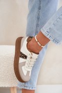 Buty Sportowe Model Lincidi 7590 Beige Panterka - Step in style Step in style Buty Sportowe Model Lincidi 7590 Beige Panterka - Step in style Step in style