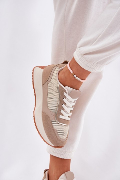 Buty Sportowe Model Poova 8960 Khaki - Step in style Step in style Buty Sportowe Model Poova 8960 Khaki - Step in style Step in style