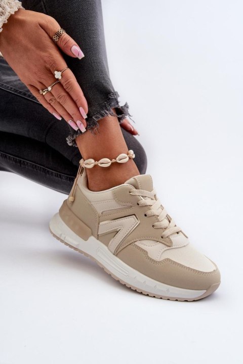Buty Sportowe Model Vinelli A88-179 Beige - Step in style Step in style Buty Sportowe Model Vinelli A88-179 Beige - Step in style Step in style
