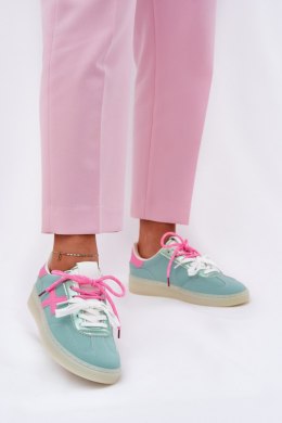 Buty Sportowe Model Zelevelis C2051-7 Mint/Pink - Step in style Step in style