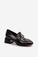 Czółenka Model S.Barski MR38-960 Black - Step in style Step in style Czółenka Model S.Barski MR38-960 Black - Step in style Step in style