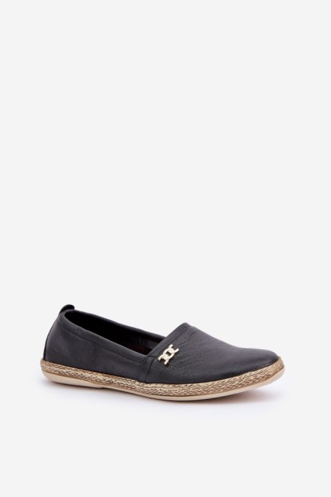 Espadryle Model Zazoo 10177 Black - Step in style Step in style Espadryle Model Zazoo 10177 Black - Step in style Step in style