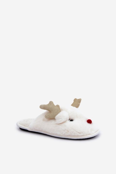 Kapcie Model Asielle YL-54 White - Step in style Step in style Kapcie Model Asielle YL-54 White - Step in style Step in style