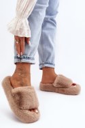 Kapcie Model Biella WSL-187 Beige - Step in style Step in style Kapcie Model Biella WSL-187 Beige - Step in style Step in style