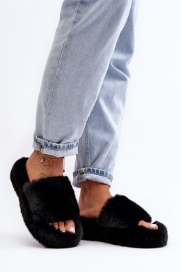 Kapcie Model Biella WSL-187 Black - Step in style Step in style