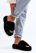 Kapcie Model Biella WSL-187 Black - Step in style Step in style Kapcie Model Biella WSL-187 Black - Step in style Step in style