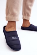 Kapcie Model Big Star KK274601 Navy - Step in style Step in style Kapcie Model Big Star KK274601 Navy - Step in style Step in style