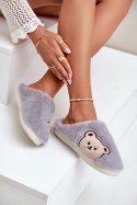 Kapcie Model Fiorinella 24PA98-7540 Grey - Step in style Step in style Kapcie Model Fiorinella 24PA98-7540 Grey - Step in style Step in style