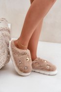 Kapcie Model Ivelfedi BG186P Dark Beige - Step in style Step in style Kapcie Model Ivelfedi BG186P Dark Beige - Step in style Step in style