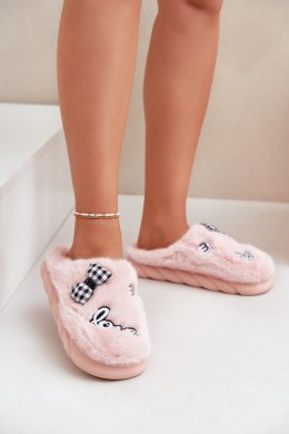 Kapcie Model Linnorelia FA-193 Pink - Step in style Step in style