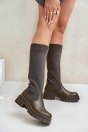 Kozaki Model Mesidra RQ438 Dark Green - Step in style Step in style Kozaki Model Mesidra RQ438 Dark Green - Step in style Step in style
