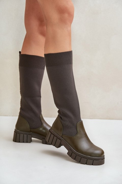 Kozaki Model Mesidra RQ438 Dark Green - Step in style Step in style Kozaki Model Mesidra RQ438 Dark Green - Step in style Step in style