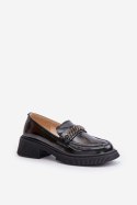 Mokasyny Model DA LZ42-030 Black - Step in style Step in style Mokasyny Model DA LZ42-030 Black - Step in style Step in style