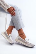 Mokasyny Model DA TW210 White - Step in style Step in style Mokasyny Model DA TW210 White - Step in style Step in style