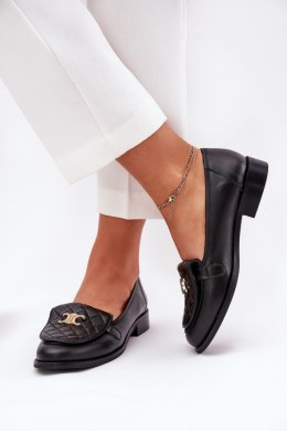 Mokasyny Model Laura Messi 2927 Black - Step in style Step in style