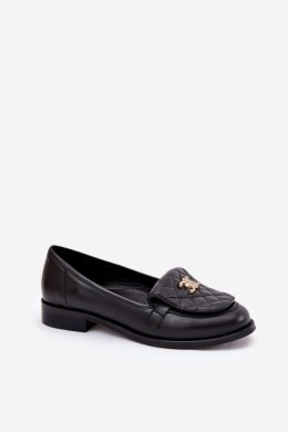 Mokasyny Model Laura Messi 2927 Black - Step in style Step in style