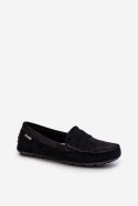 Mokasyny Model Rerceria HH712/HH712D Black - Step in style Step in style Mokasyny Model Rerceria HH712/HH712D Black - Step in style Step in style