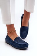 Mokasyny Model S.Barski LR755 Navy - Step in style Step in style Mokasyny Model S.Barski LR755 Navy - Step in style Step in style