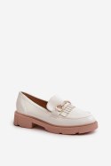 Mokasyny Model Tialorae W-16 White - Step in style Step in style Mokasyny Model Tialorae W-16 White - Step in style Step in style