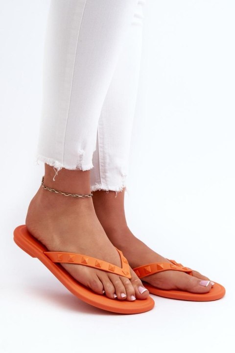 Sandał Japonki Model Zaxy JJ285254 Orange - Step in style Step in style Sandał Japonki Model Zaxy JJ285254 Orange - Step in style Step in style