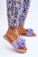 Sandał Klapki Model Giorgia LS-118 Violet - Step in style Step in style Sandał Klapki Model Giorgia LS-118 Violet - Step in style Step in style