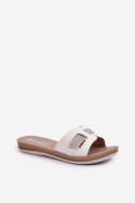Sandał Klapki Model Inblu BA000050 White - Step in style Step in style